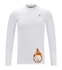 Boys Fleece Compression Shirt