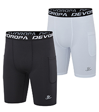 boys compression shorts