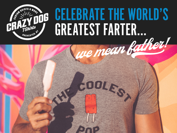 Crazy Dog T-Shirts Father''s Day