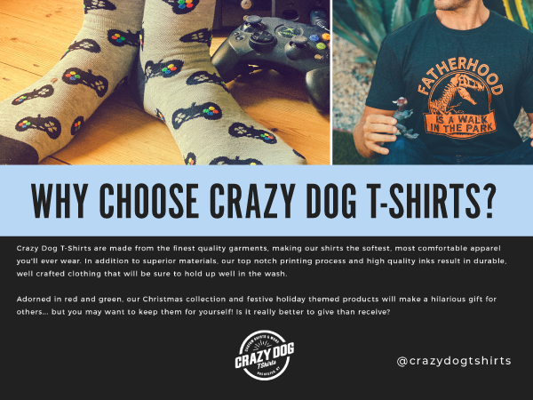 Crazy Dog T-Shirts Father''s Day