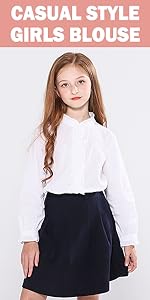 girls white shirt