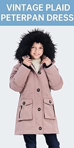 Girls winter jackets