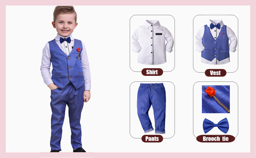 boys suit blue