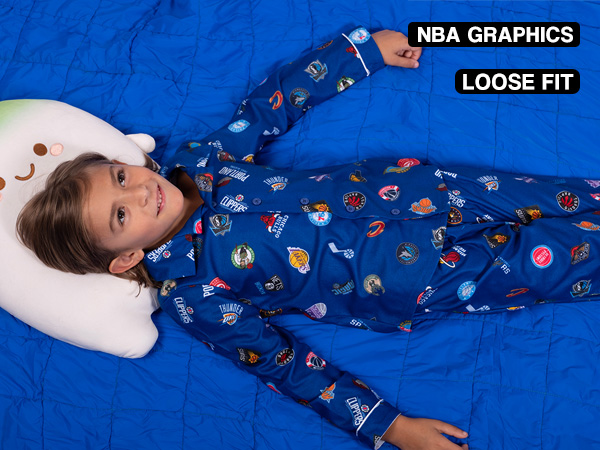 Ultra Game NBA Toddler Boys Super Soft 2 Piece Pajama Set