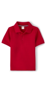 Gymboree Red pique polo