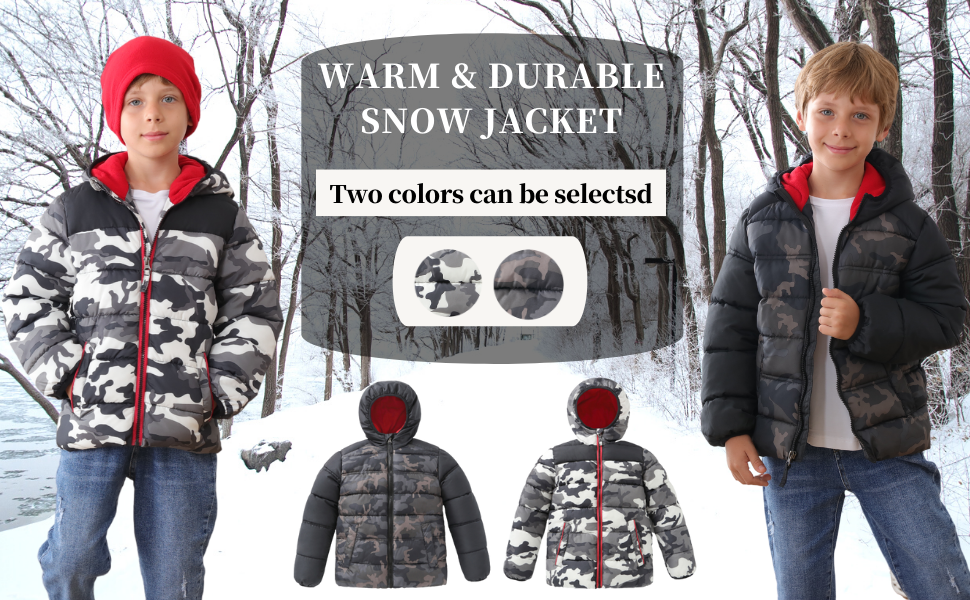 Kids Winter Outdoor Jacket