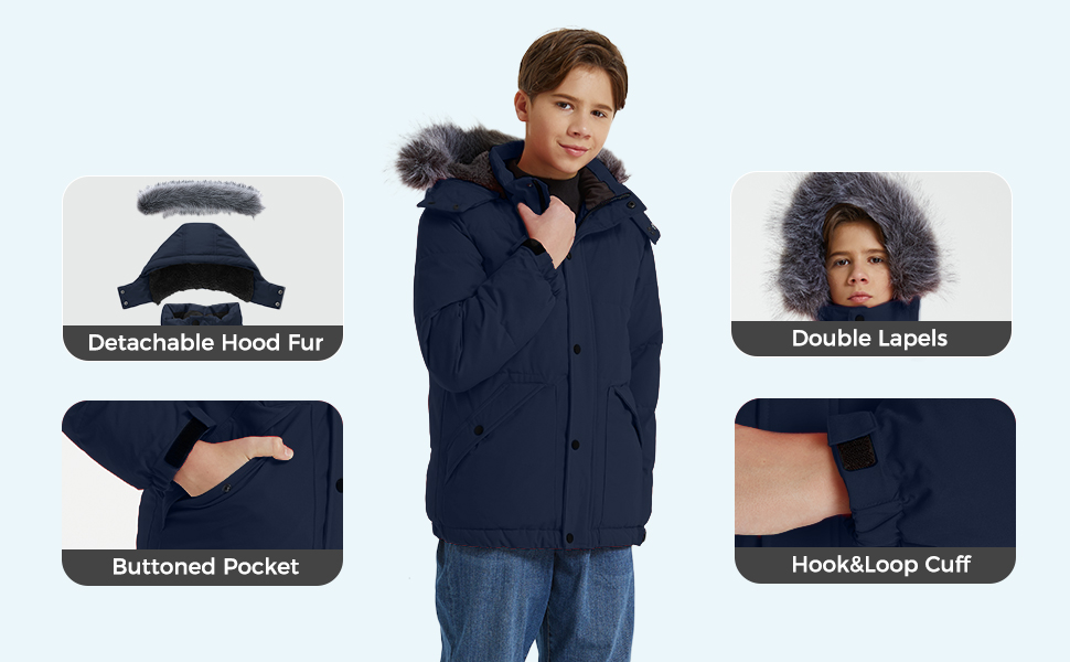 BOYS PUFFER COAT