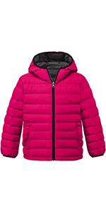 GIRL LIGHTWEIGHT PUFFER JACKET