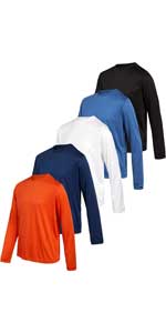 iXtreme Boys'' Athletic Long Sleeve T-Shirt - 5 Pack