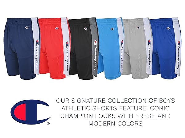 Champion Boys Mesh Active Shorts