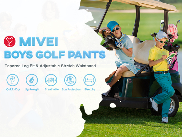 boys golf pants dress pants school uniform