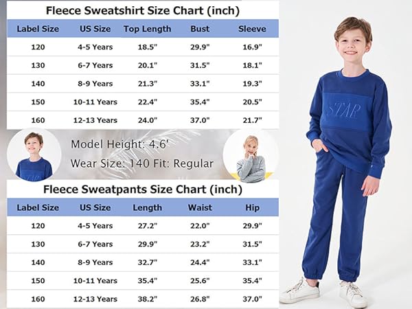 fleece sweatsuits set for toddler girls