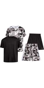 Boys'' Active Shorts Set - 4 Piece