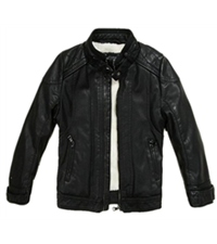 kids leather jacket