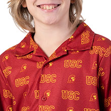 Ultra Game NCAA Boys 2 Piece T-Shirt & Lounge Pants Pajama Set