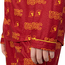 Ultra Game NCAA Boys 2 Piece T-Shirt & Lounge Pants Pajama Set