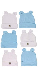 baby''s double layered beanies