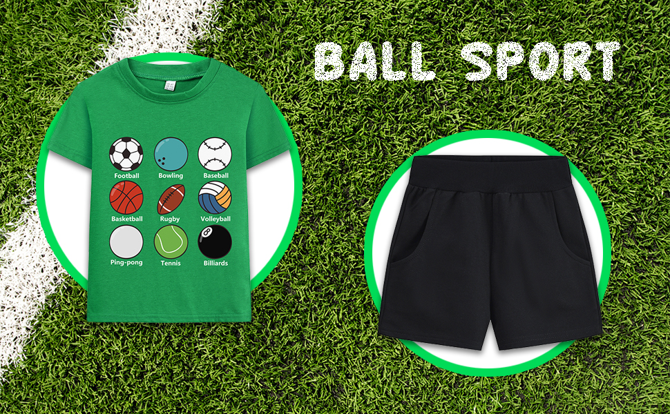 ball boy short set