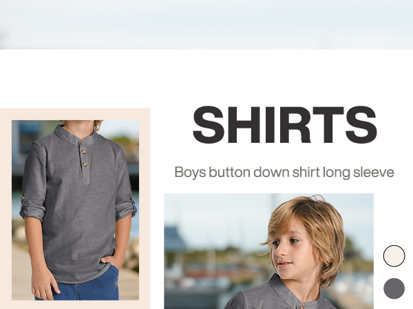 boys henley shirts 