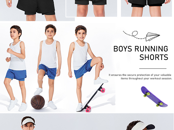 Boys Athletic Shorts