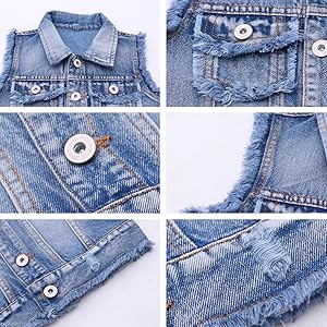 denim jacket vest