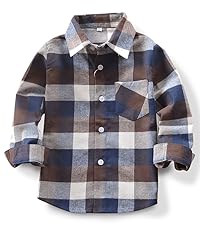 boys plaid flannel shirt