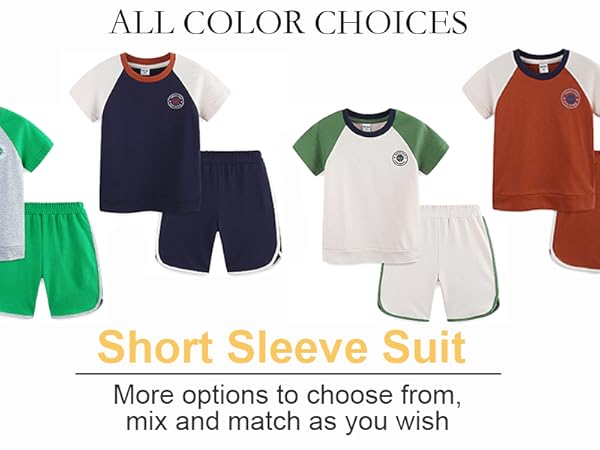 Boys Short Set