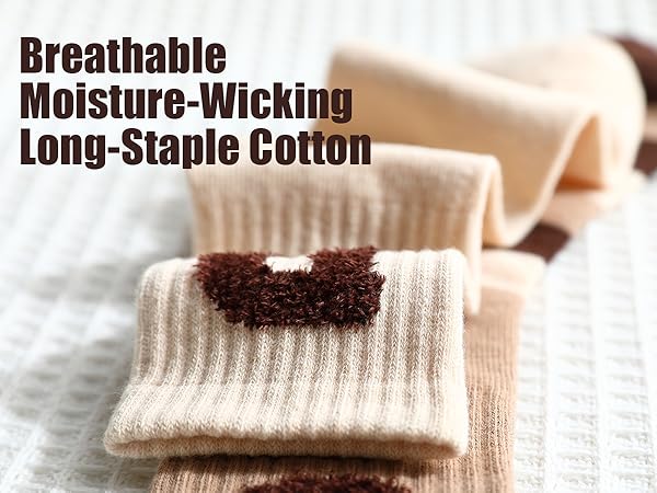 Breathable Moisture-WickingLong-Staple Cotton