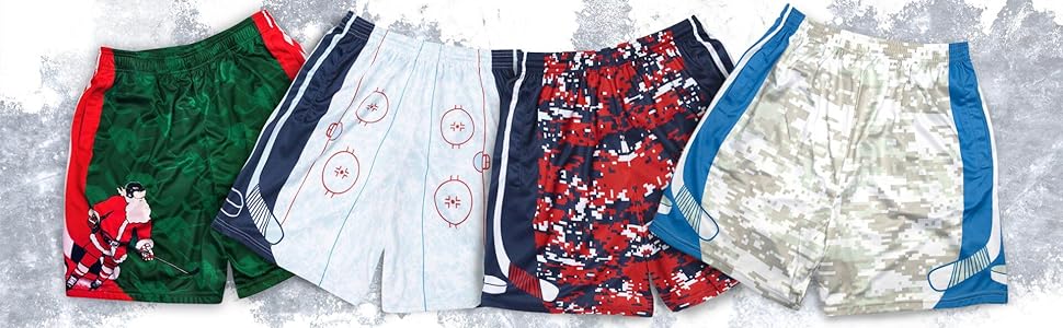 hockey athletic shorts 