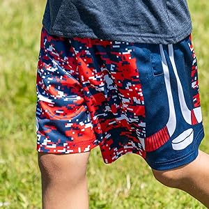 patriotic hockey shorts