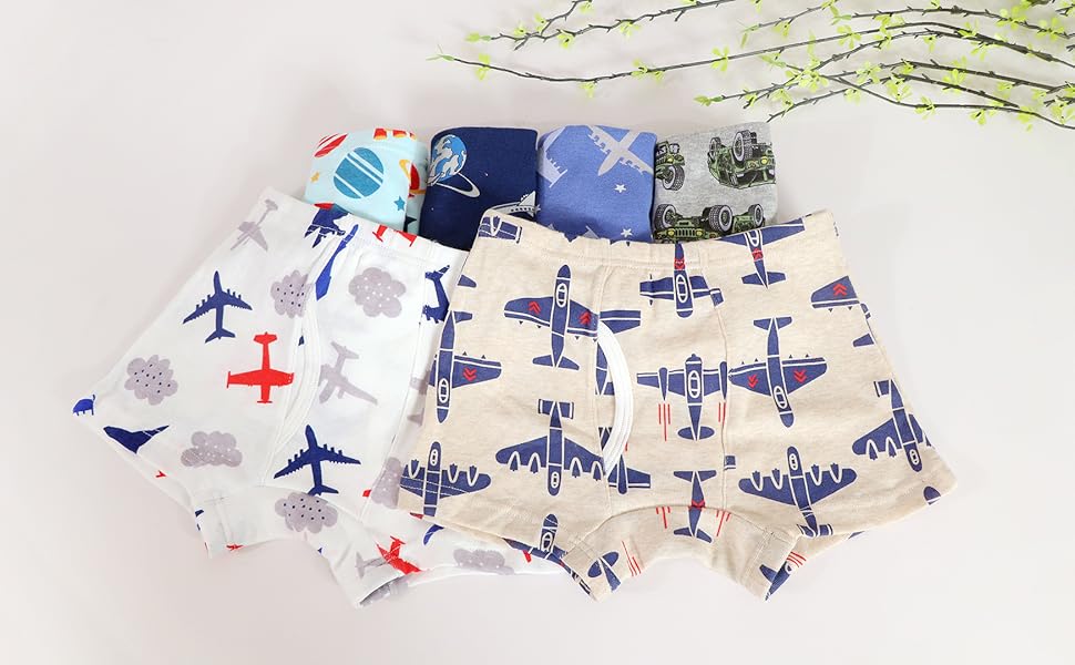 Boys airplane boxer briefs