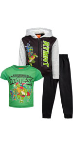 Nickelodeon Boys'' 3 Piece Sweatsuit Set