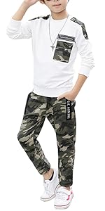 white boys pants set