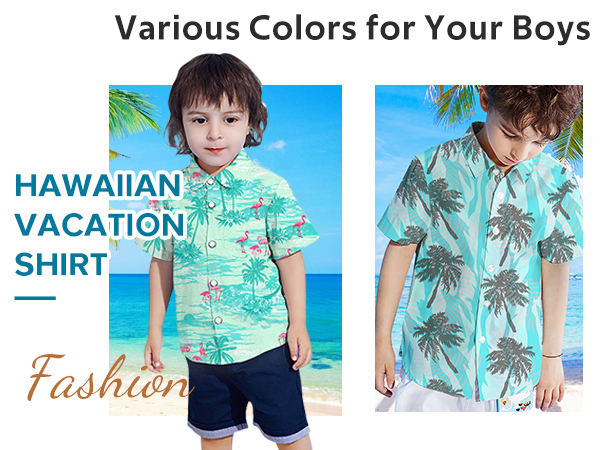 boys hawaiian shirts