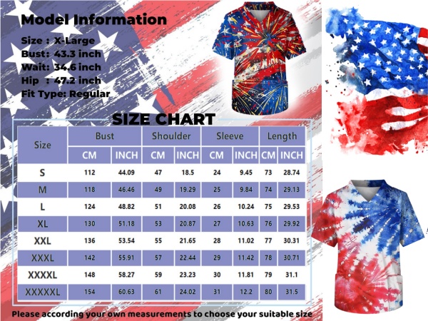 4th of july scrub top,patriotic shirts for men,scrubs for men,mens scrubs