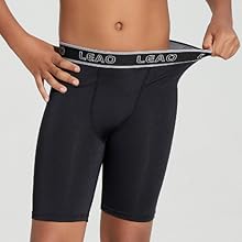 LEAO Youth Boys Compression Shorts