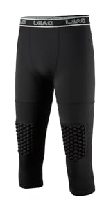 LEAO Youth Boys 3/4 Compression Pants