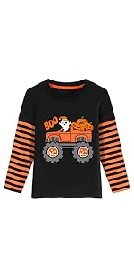 halloween monster truck shirt