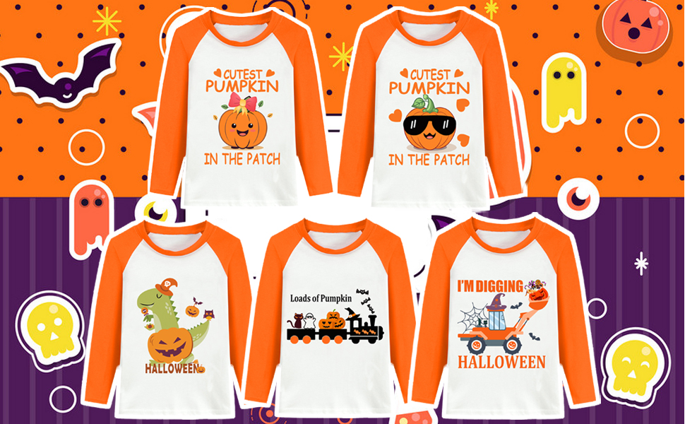 kid halloween shirt