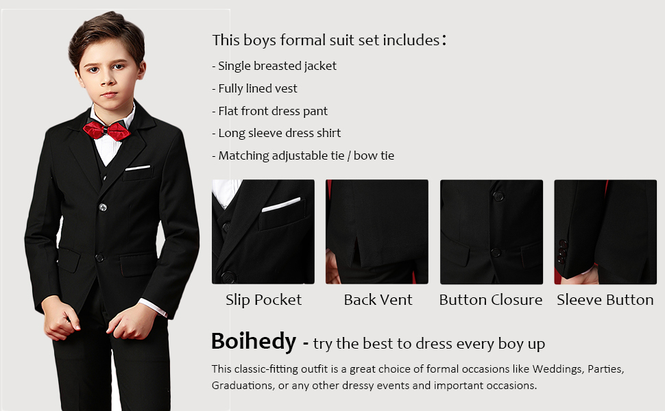 Boys suit