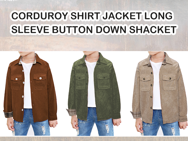 corduroy shirt