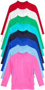 girls pocket rash guard 