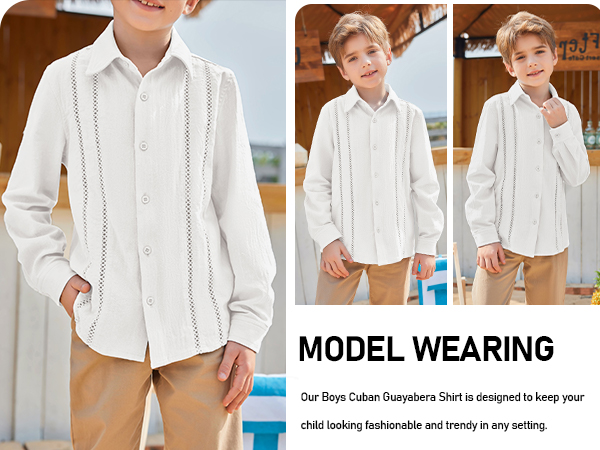 Boys Long Sleeve Shirts