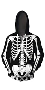 Halloween Skull Hoodie