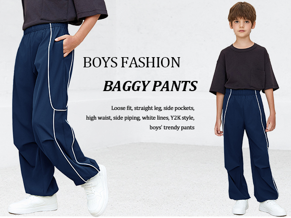 Boys Fashion Baggy Pants