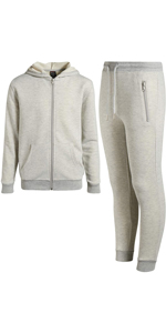 Boys 2-Piece Active French Terry Hoodie and Jogger Set