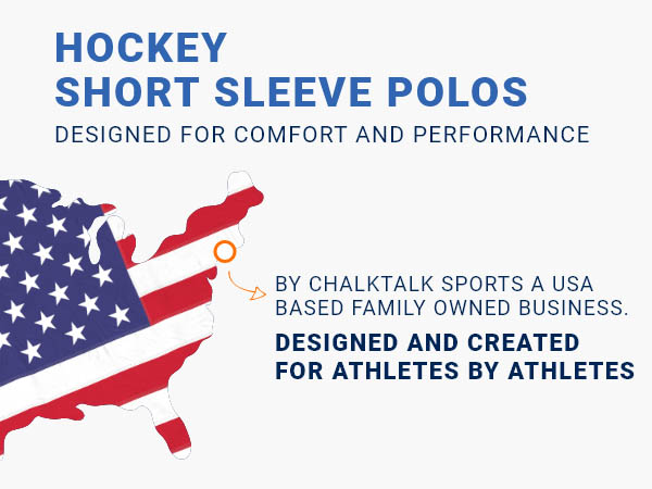 Hockey Short Sleeve Polos