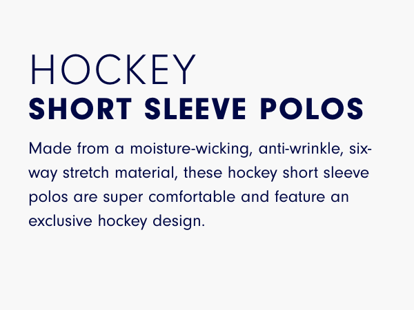 CHalkTalk Sports HOCKEY POLOS