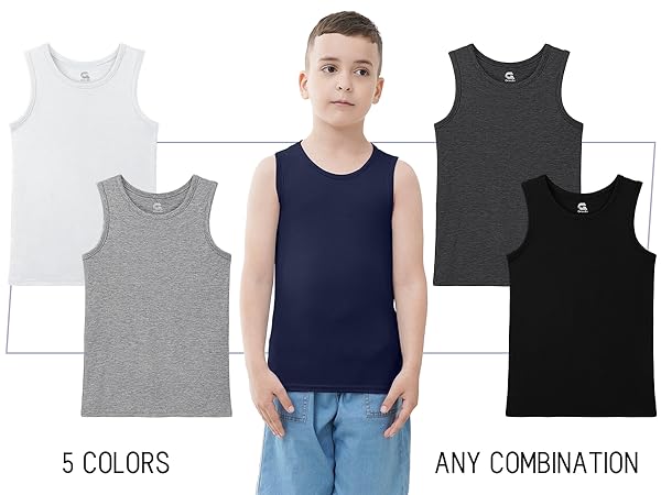 BOYS TANK TOPS