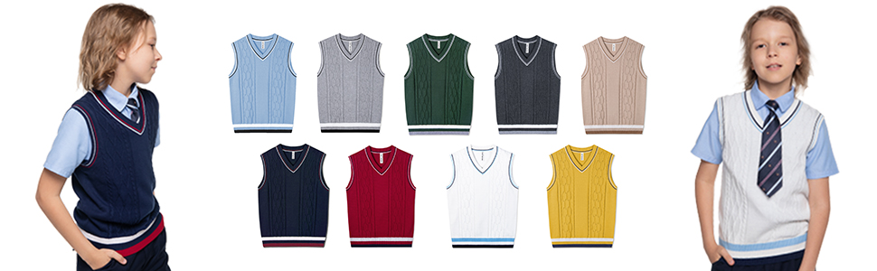 kids sweater vest